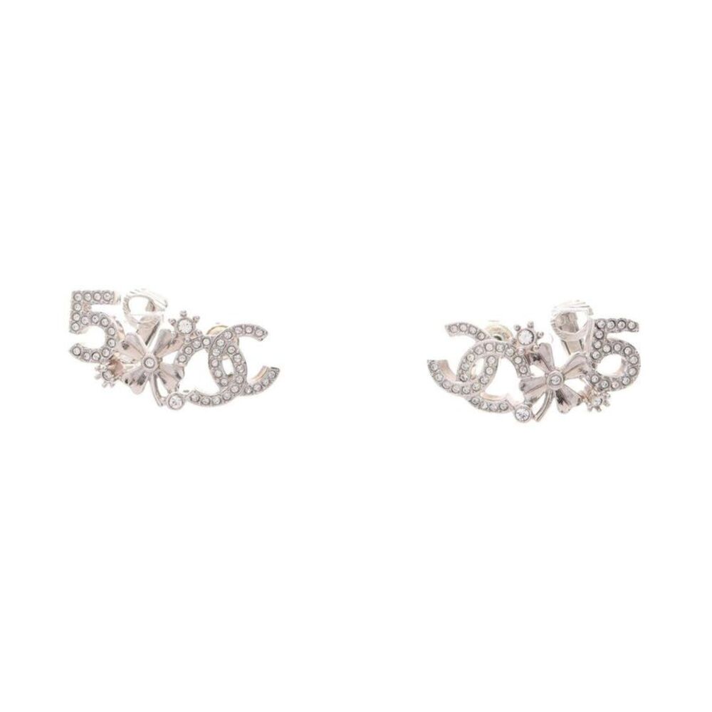 Chanel Coco Mark No5 Clover Earrings